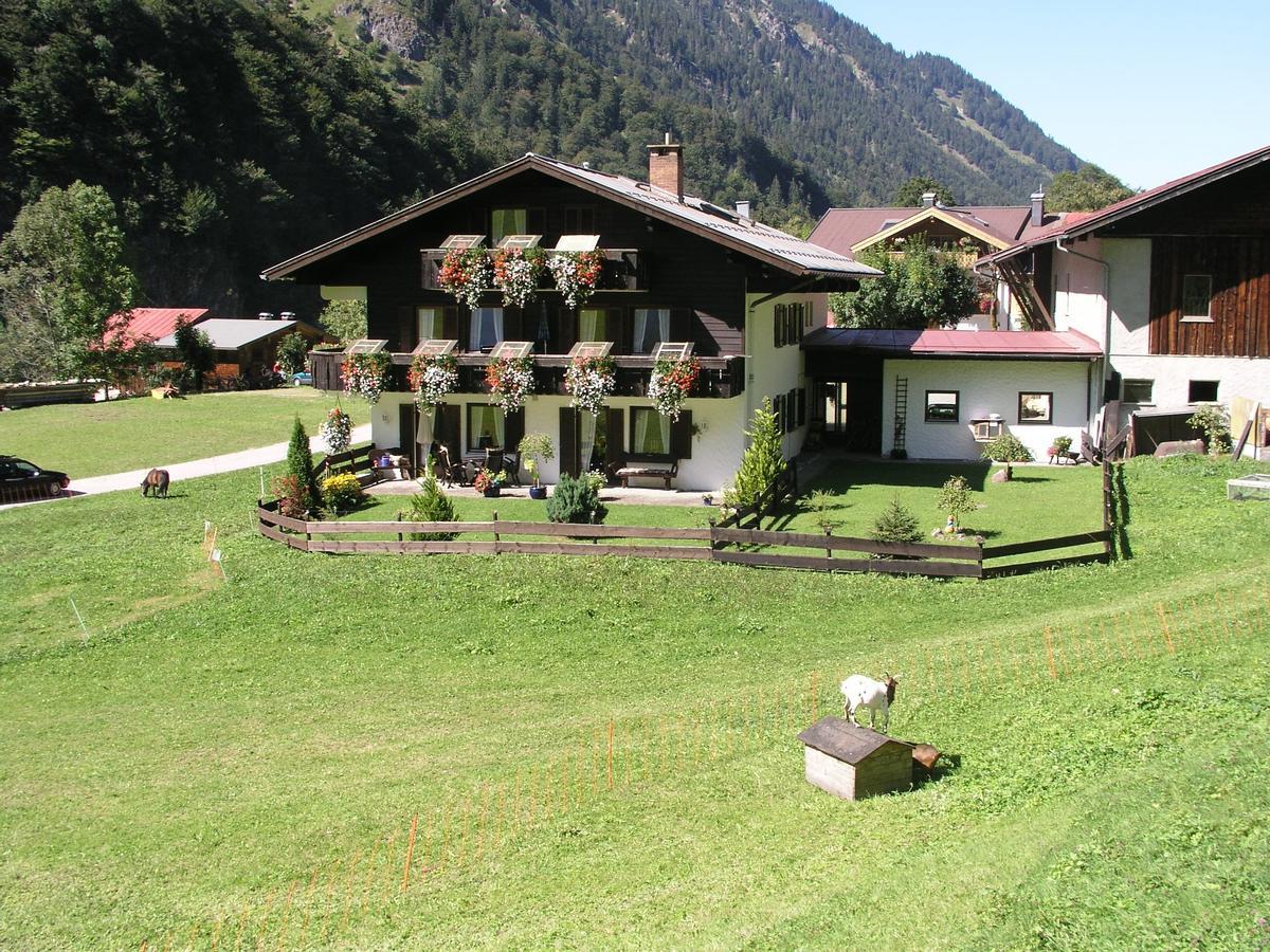 Landhaus Spielmannsau Oberstdorf Exteriör bild