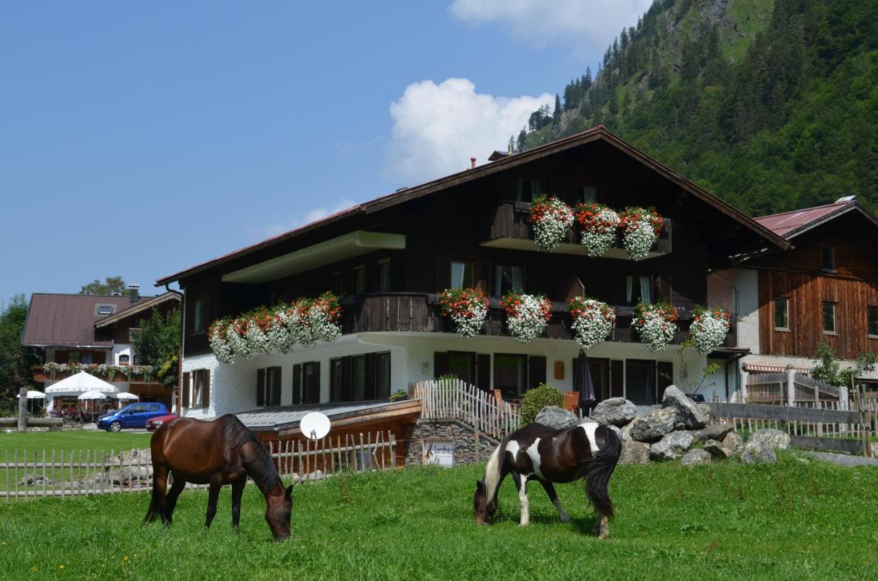 Landhaus Spielmannsau Oberstdorf Exteriör bild